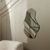 Pond mirror large i fargen "Dark Chrome"