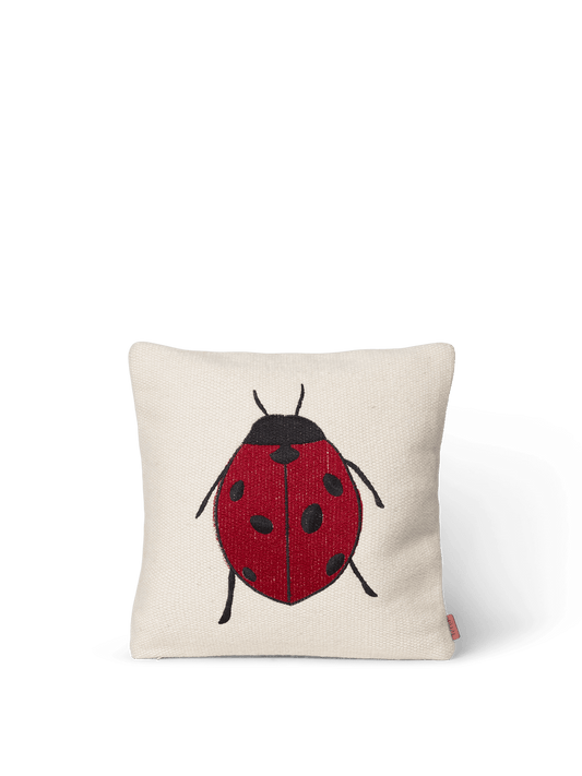 Pute Forest Embroidered Cushion marihøne - siste sjanse! (må hentes)