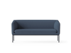 Turn Sofa 2 - Black - Focus Blue