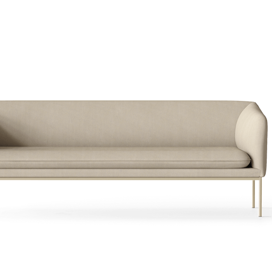 Turn Sofa 3 - Cashmere - Steelcut Trio Beige (PG4)