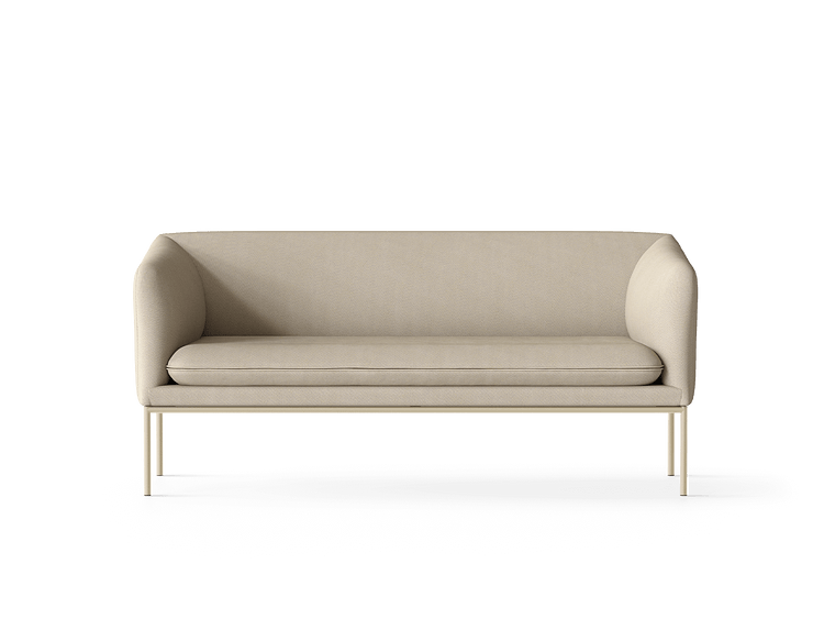 Turn 2-seter, Cashmere - Steelcut Trio Beige