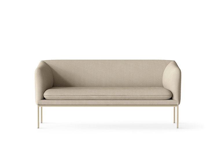 Turn 2-seter, Cashmere - Steelcut Trio Beige