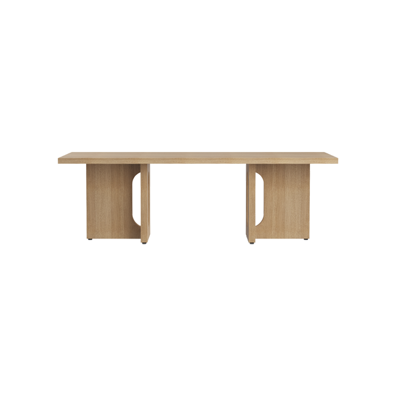 Androgyne Lounge Table i naturlig, lys eik.