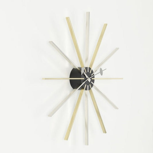 Veggklokke Star Clock