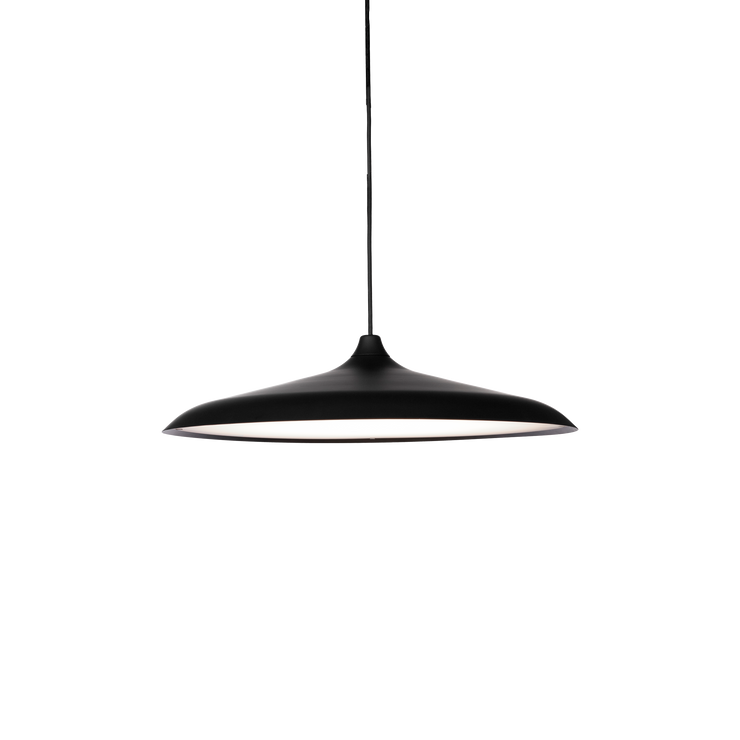 Pendellampe Circular black med smart teknologi.