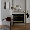 Lenestolen Fauteuil de Salon fra Vitra, med stoffet Credo i fargen Rock.