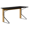 Skrivebordet Kaari Desk fra Artek med understell i klarlakkert, massiv eik.
