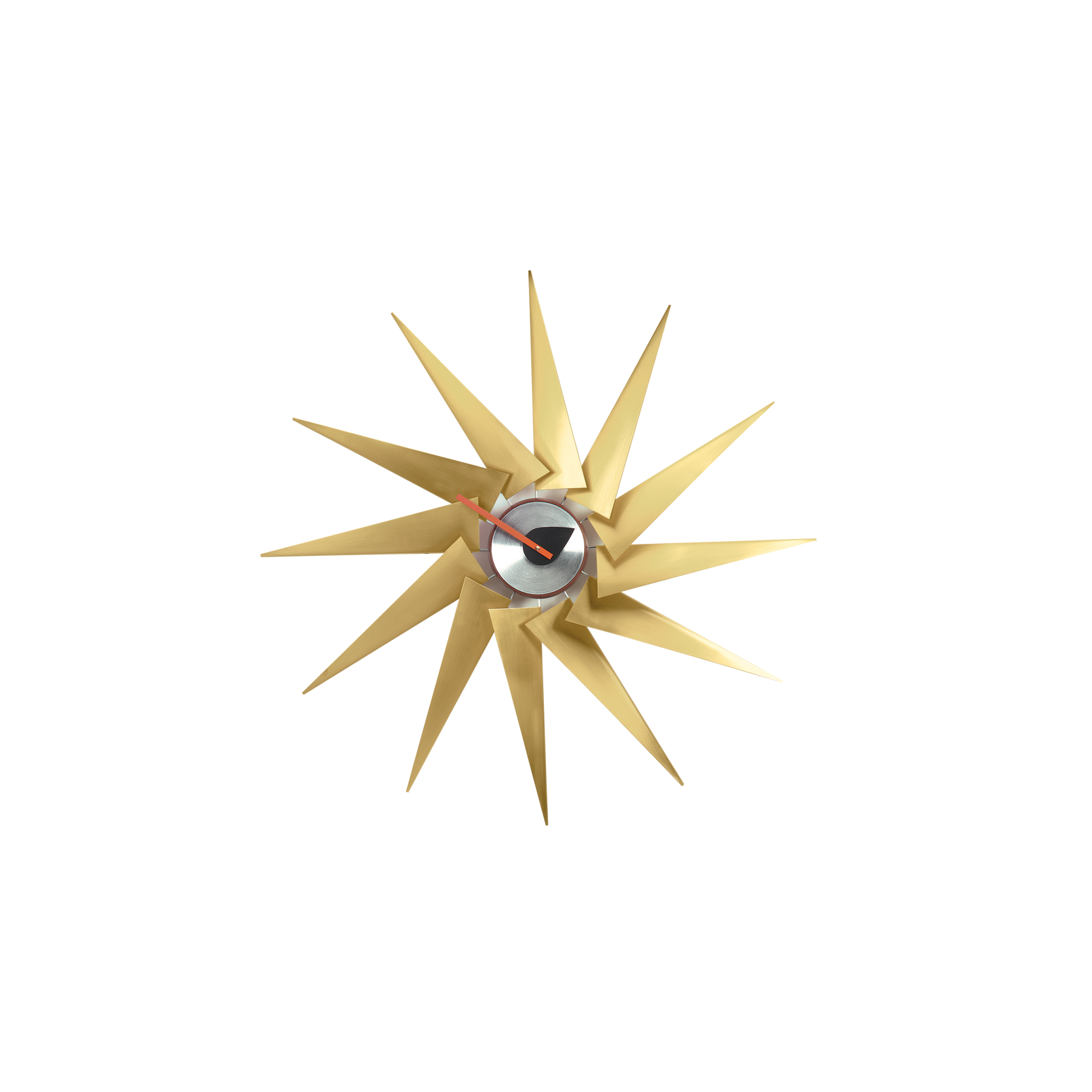 Klokken Turbine Clock, fra Vitra blir som et nydelig smykke på veggen din, og er et perfekt og tidsriktig alternativ til kunst og bilder.