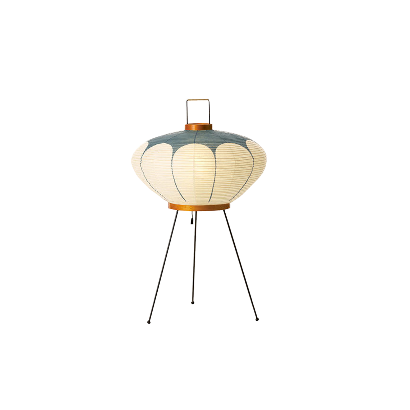 Designeren Isamu Noguchi designet Akari Light 9AD i 1951 for Vitra. Ambisjonen var å gjenskape sollyset.
