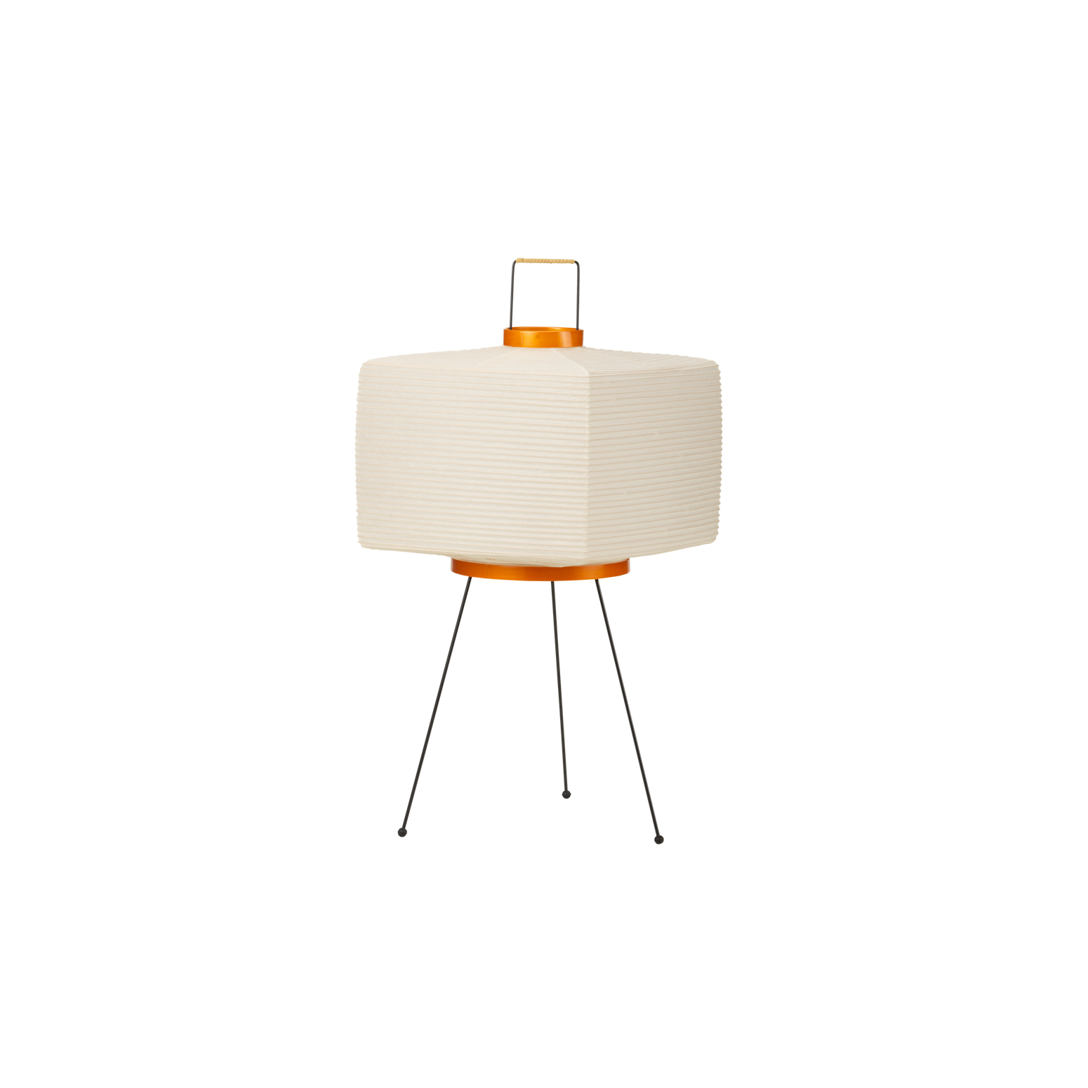 Bordlampen Akari 7A, er en del av en lampeserie som er designet av Isamu Noguchi i 1951 for Vitra.