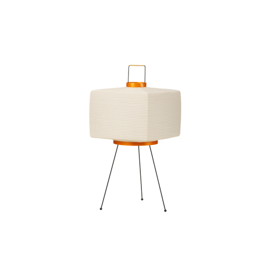 Bordlampen Akari 7A, er en del av en lampeserie som er designet av Isamu Noguchi i 1951 for Vitra.