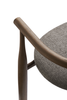 Bukowski Chair i tekstil fra Osborne & Little, Carnavon, Cacao Stone F7090-22, Prisgruppe 2