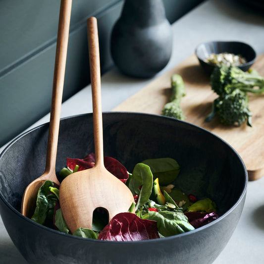 Salaten blir ekstra hyggelig med fine salatbestikk