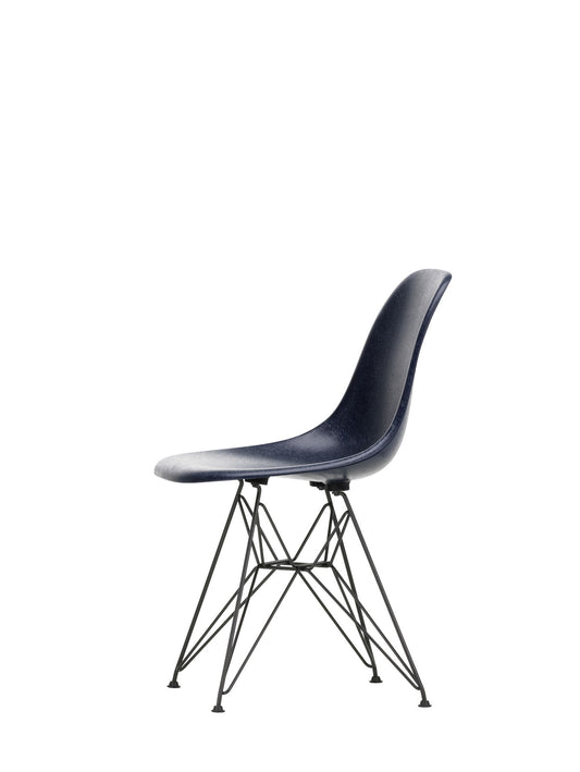 Eames Fiberglass Side Chair DSR navy blue