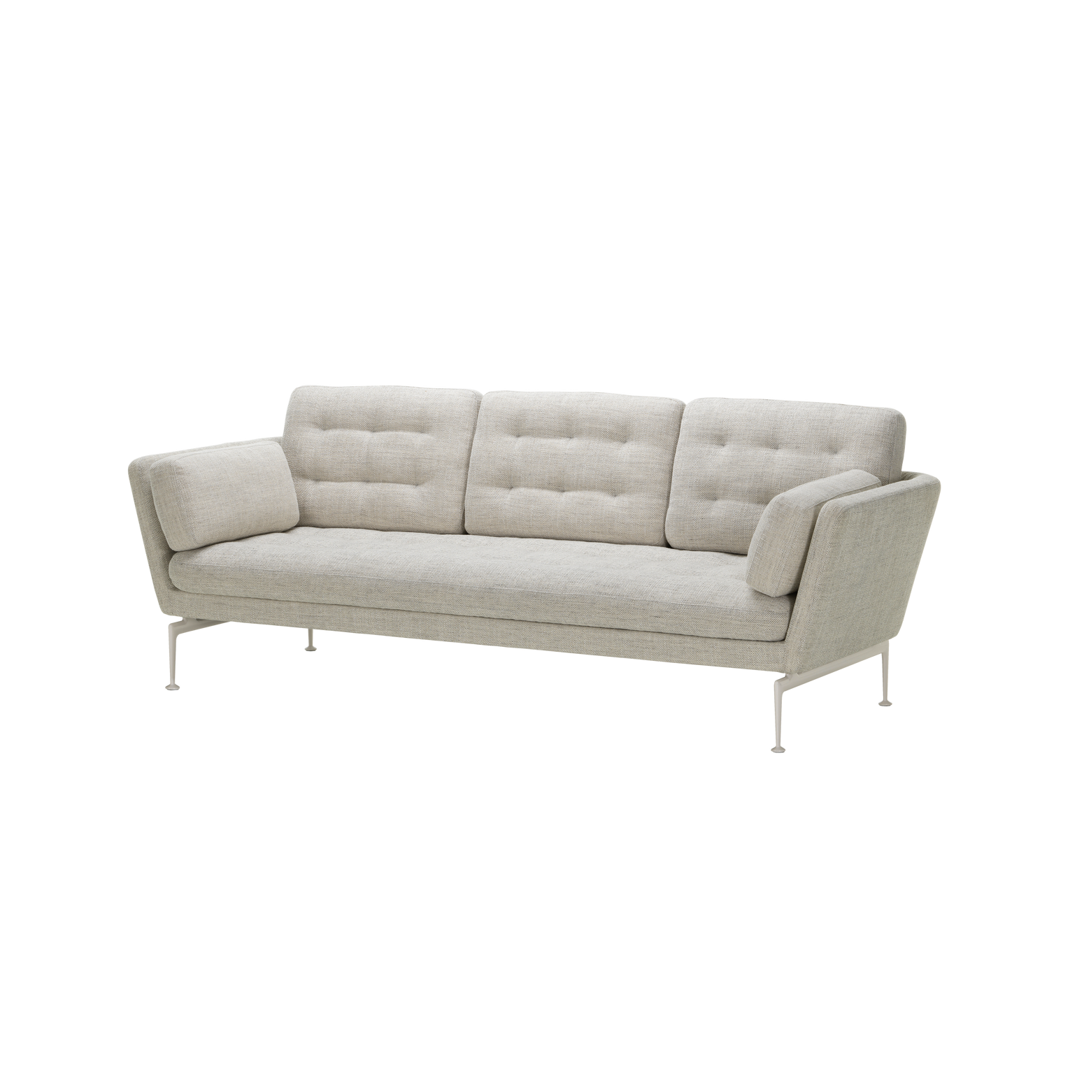 en klassiske sofaen Suita fra Vitra, ble designet av italienske Antonio Citterio. Den har en elegant og moderne estetikk, og er laget av teknologiske komponenter som sørger for at den er like fin for alltid
