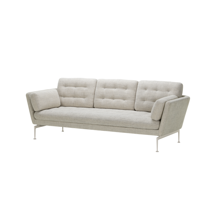 en klassiske sofaen Suita fra Vitra, ble designet av italienske Antonio Citterio. Den har en elegant og moderne estetikk, og er laget av teknologiske komponenter som sørger for at den er like fin for alltid