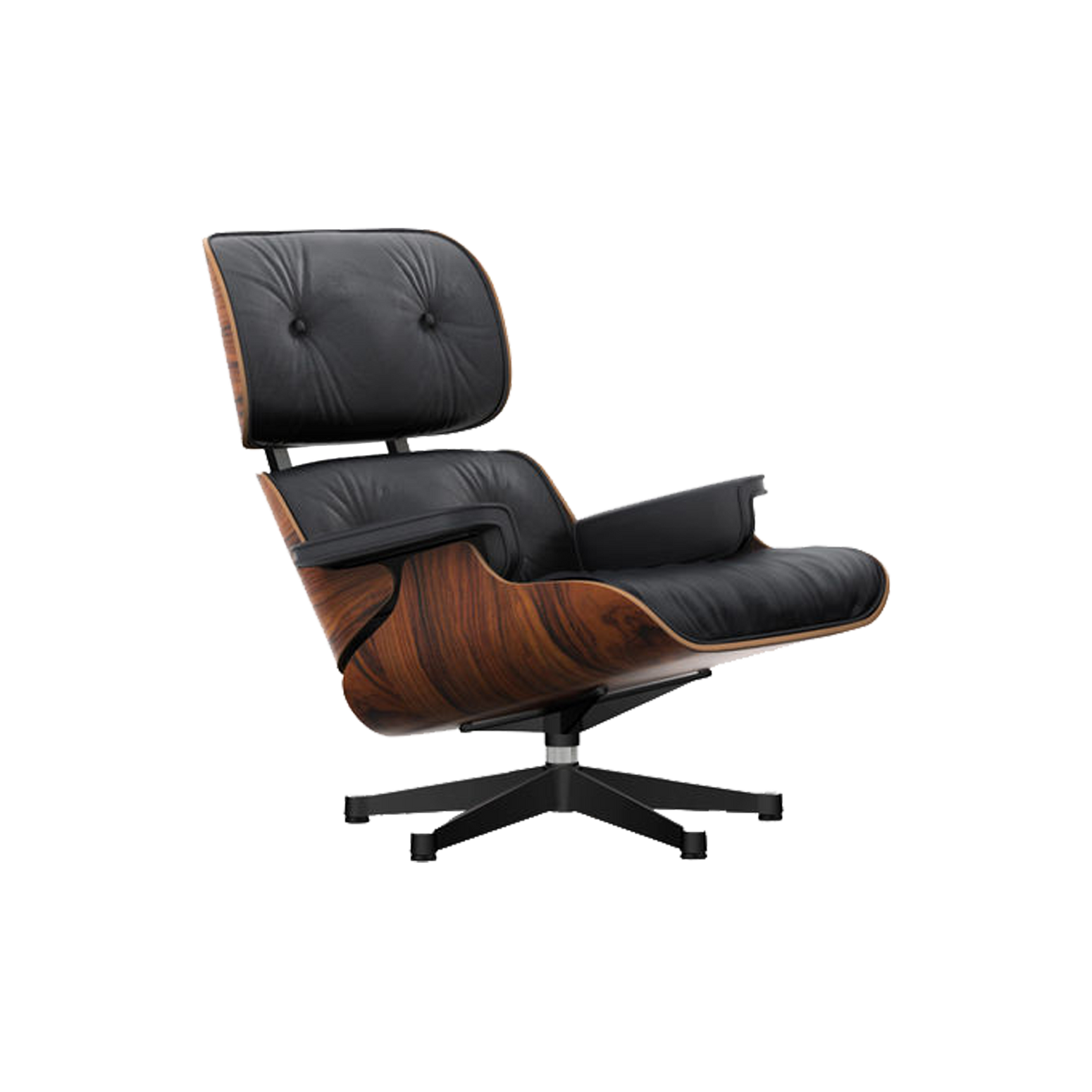 Eames Lounge chair new dimension Nero 66 palisander, har du en venn for livet!