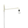 Vegglampen Petite Potence fra Vitra i fargen Prouvé Blanc Colombe.