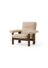 Understell i Dark stained oak, tekstil Bouclé 02 (Tekstil prisgruppe 0)