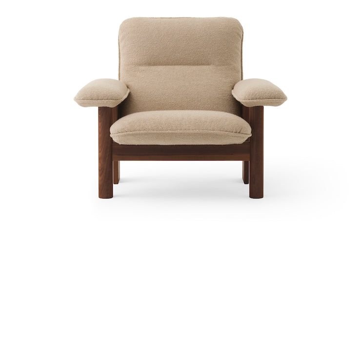 Understell i Dark stained oak, tekstil Bouclé 02 (Tekstil prisgruppe 0)