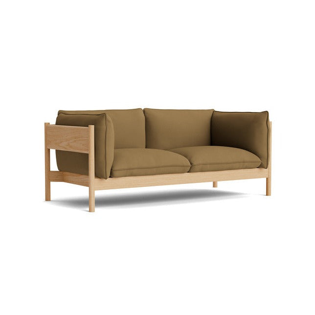 Sofa Arbour 2-seter eik, tekstil Steelcut 265
