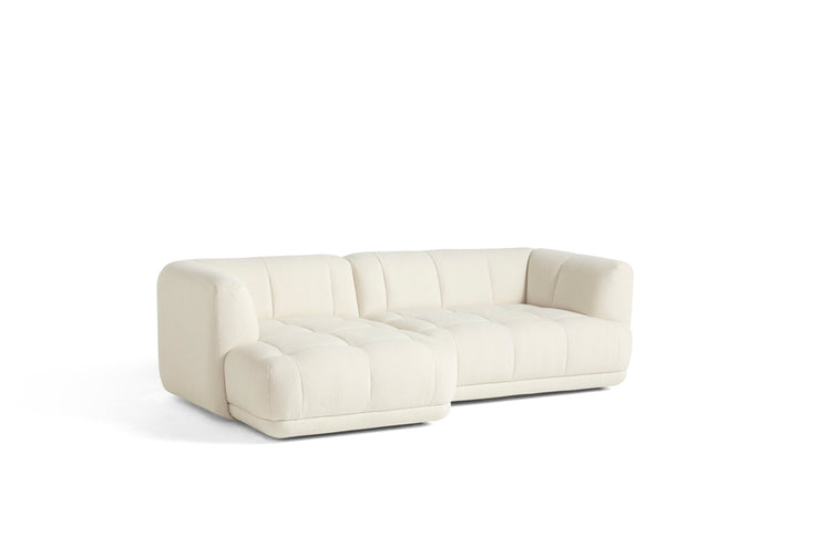 Hay Quilton sofa Kombinasjon 19 venstre sjeselong, Flamiber cream A5, Prisgruppe 2