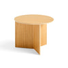 Sidebord Slit table round eik