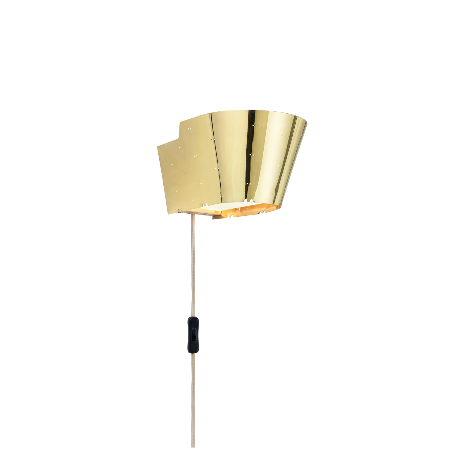 Messinglampen 9464 ble designet av den finske designeren Paavo Tynell 
 i 1947, og er nå relansert av Gubi i Tynell Collection.