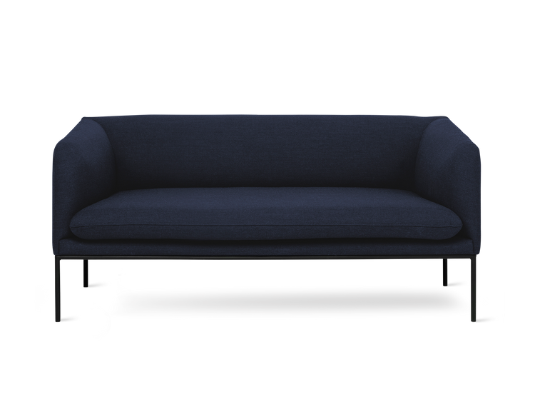 Turn 2-seter i Tekstil Fiord Solid Dark Blue (PG5)