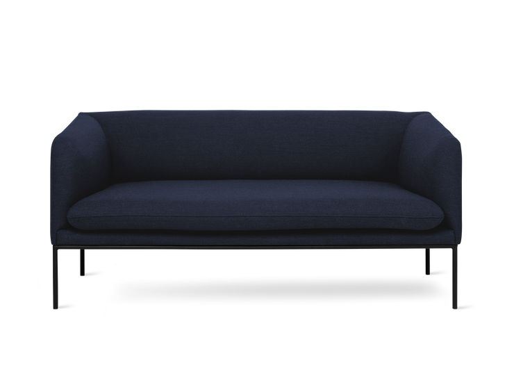 Turn 2-seter i Tekstil Fiord Solid Dark Blue (PG5)