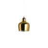Golden Bell messing/hvit innside: Messing, polish og lakk