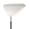 Gulvlampe A805 Angel Wing med detaljer i forniklet messing