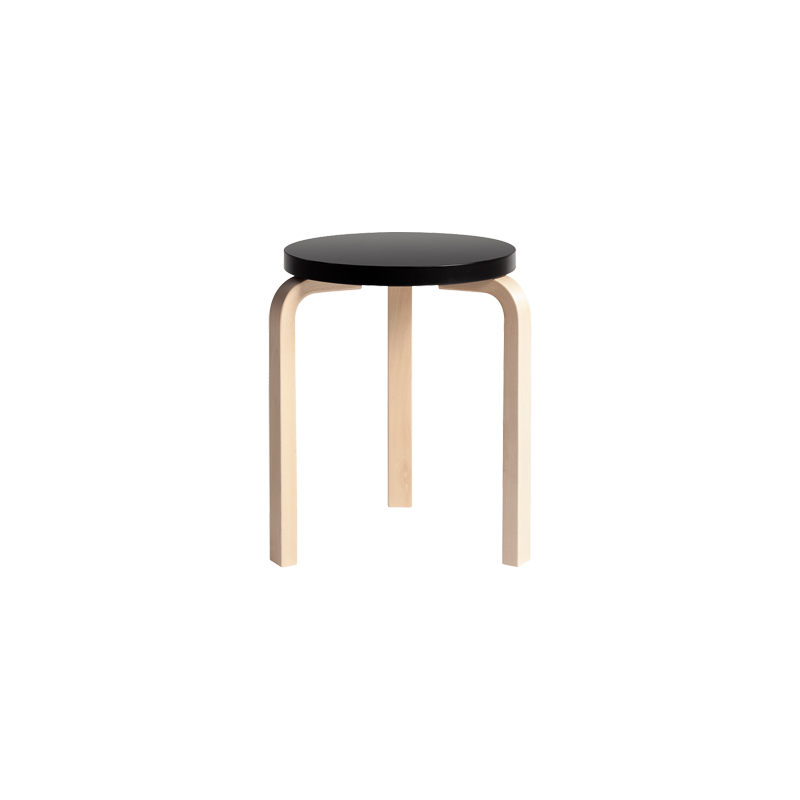Stool 60 med svart sete