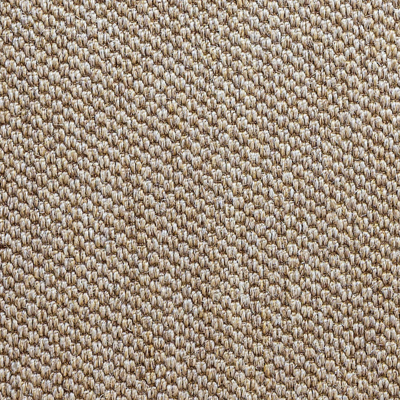 Teppet Belize Natural fra Massimo Copenhagen har en grovvevet tekstur i ren sisal