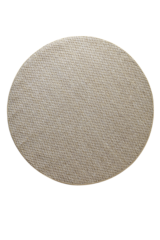 teppet kommer også i runde varianter med diameter 200 cm og 250 cm