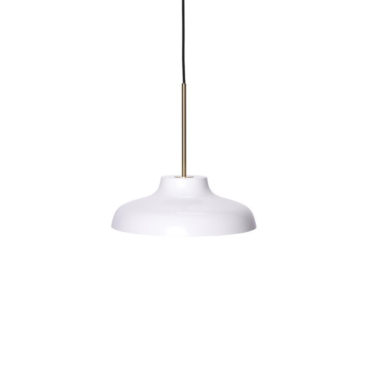 Bolero pendant medium white/brass