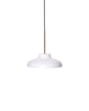Bolero pendant medium white/brass