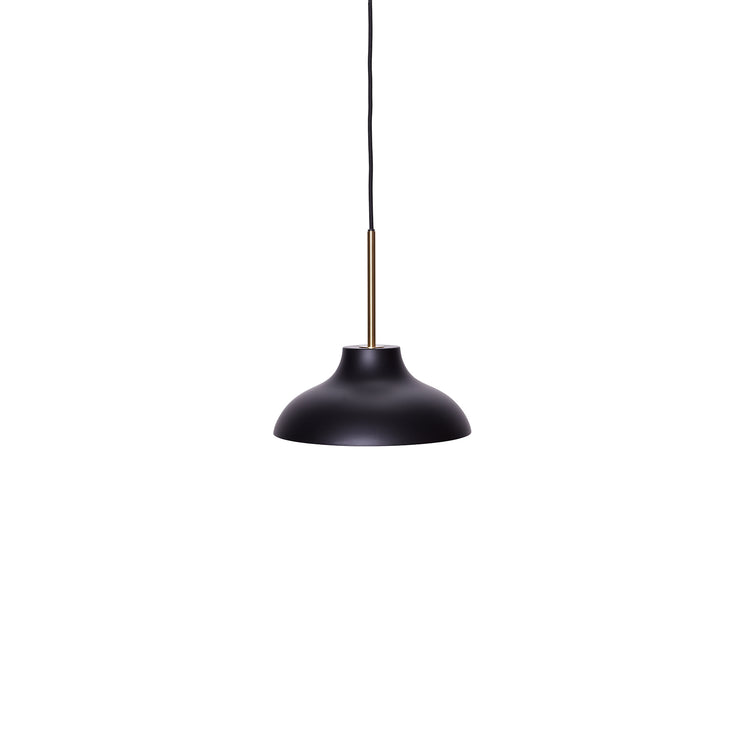 Bolero pendant small black/brass
