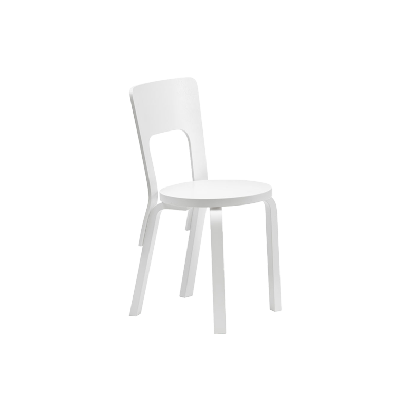 Spisestol 66 Chair Hvit