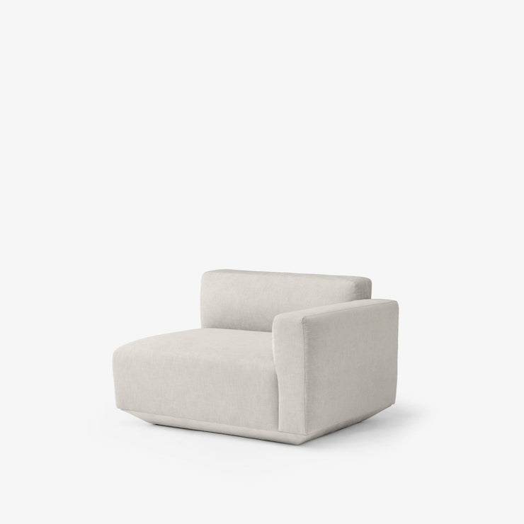 Develius modul EV1B høyre armlene, tekstil Maple 112 (PG1)