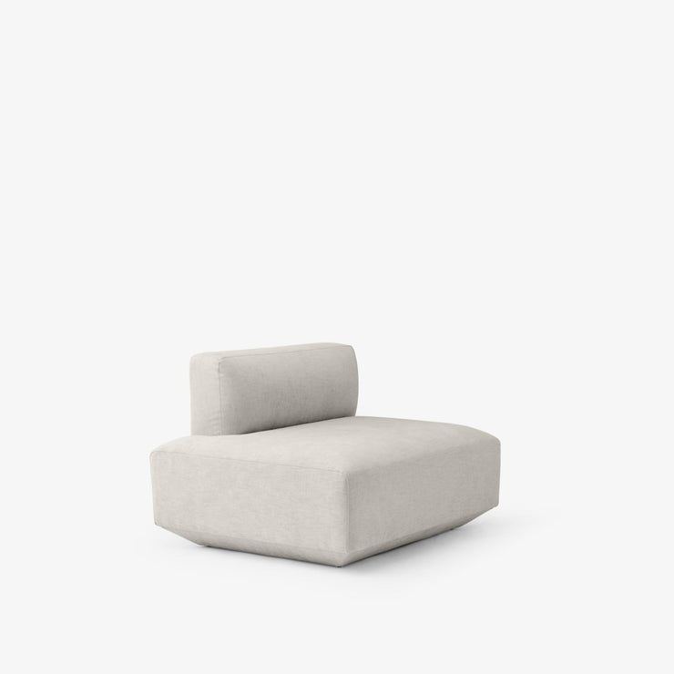 Develius modul EV1F åpen ende venstre, tekstil Maple 112 (PG1)