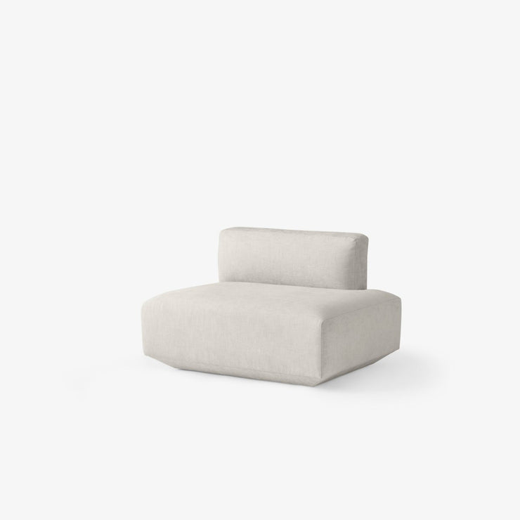 Develius modul EV1G åpen ende høyre, tekstil Maple 112 (PG1)