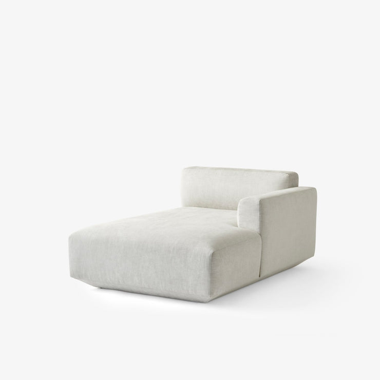 Develius modul EV1I sjeselong høyre, tekstil Maple 112 (PG1)