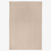 Found rug 04 beige sand / Sanded beige