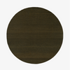 Rundt grønt teppe: Found rug 5 i farge moss green - mosegrønt ullteppe diameter 320 cm