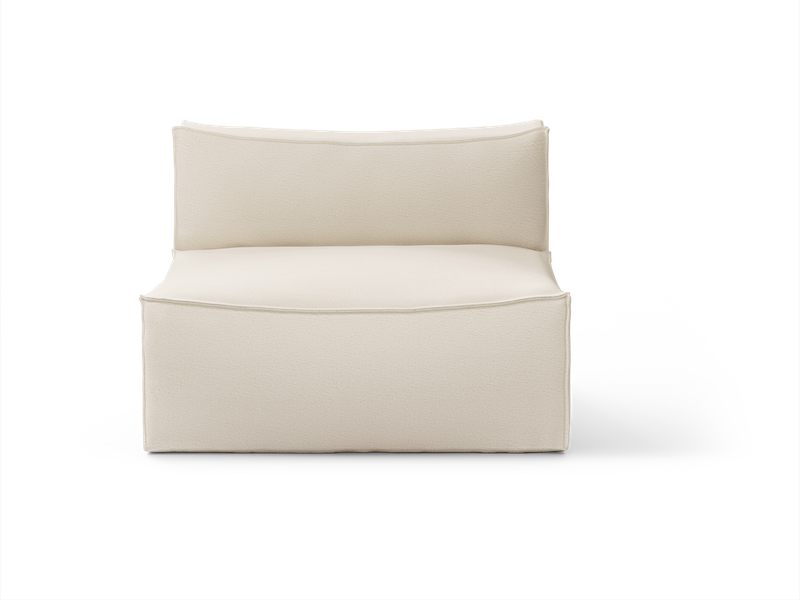 Off-white midtmodul large- Midtmodulen står fint både alene som stol, eller sammen med de øvrige modulene. Mål: B 108 x H 76 x D 108 cm