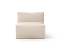Off-white midtmodul small- Midtmodulen står fint både alene som stol, eller sammen med de øvrige modulene. Mål: B 95 x H 76 x D 95 cm