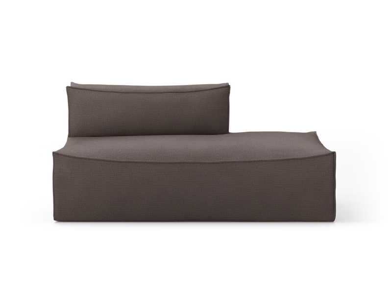 Hot madison ende large med åpen ende høyre. Mål: B 170 x H 76 x D 108 cm. Ryggbredde 108 cm