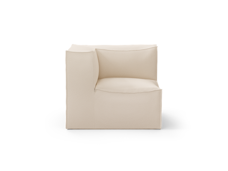 Off-white hjørne - connecting corner small. Mål: B 95 x H 76 x D 95 cm