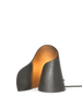 Oyster bordlampe gir et mykt, varmt lys